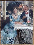 William Glackens At Mouquin's Sweden oil painting artist